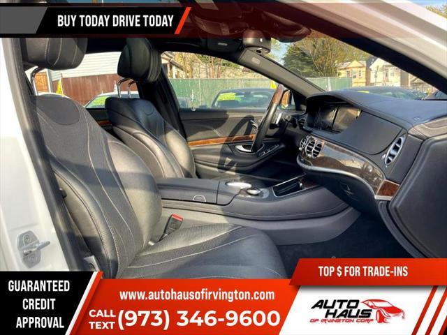 used 2015 Mercedes-Benz S-Class car, priced at $27,995