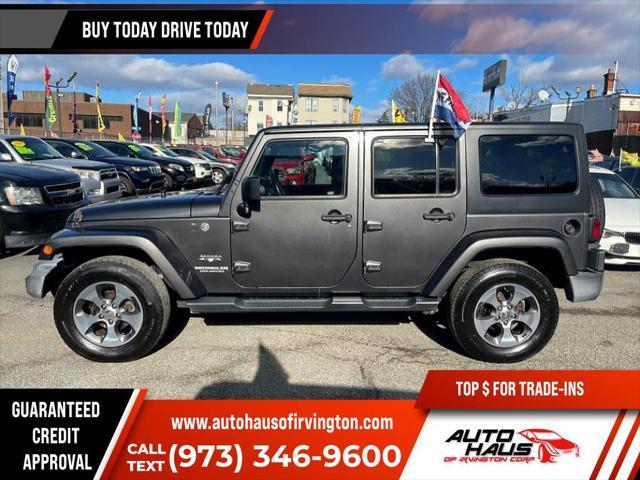 used 2017 Jeep Wrangler Unlimited car, priced at $20,995