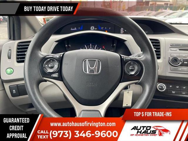 used 2012 Honda Civic car, priced at $7,995