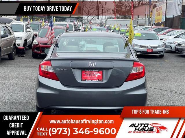 used 2012 Honda Civic car, priced at $7,995