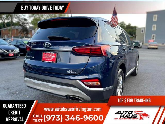 used 2020 Hyundai Santa Fe car, priced at $19,895