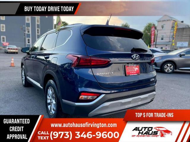 used 2020 Hyundai Santa Fe car, priced at $19,895