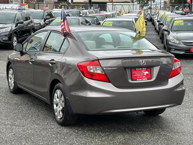 used 2012 Honda Civic car, priced at $9,495