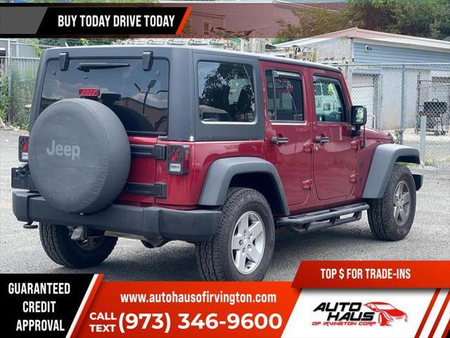 used 2013 Jeep Wrangler Unlimited car, priced at $17,995