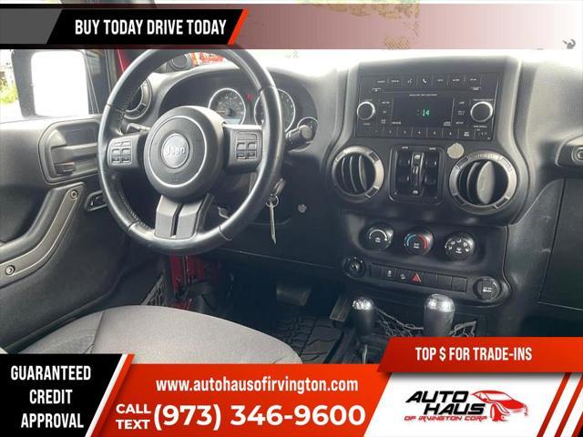 used 2013 Jeep Wrangler Unlimited car, priced at $17,995