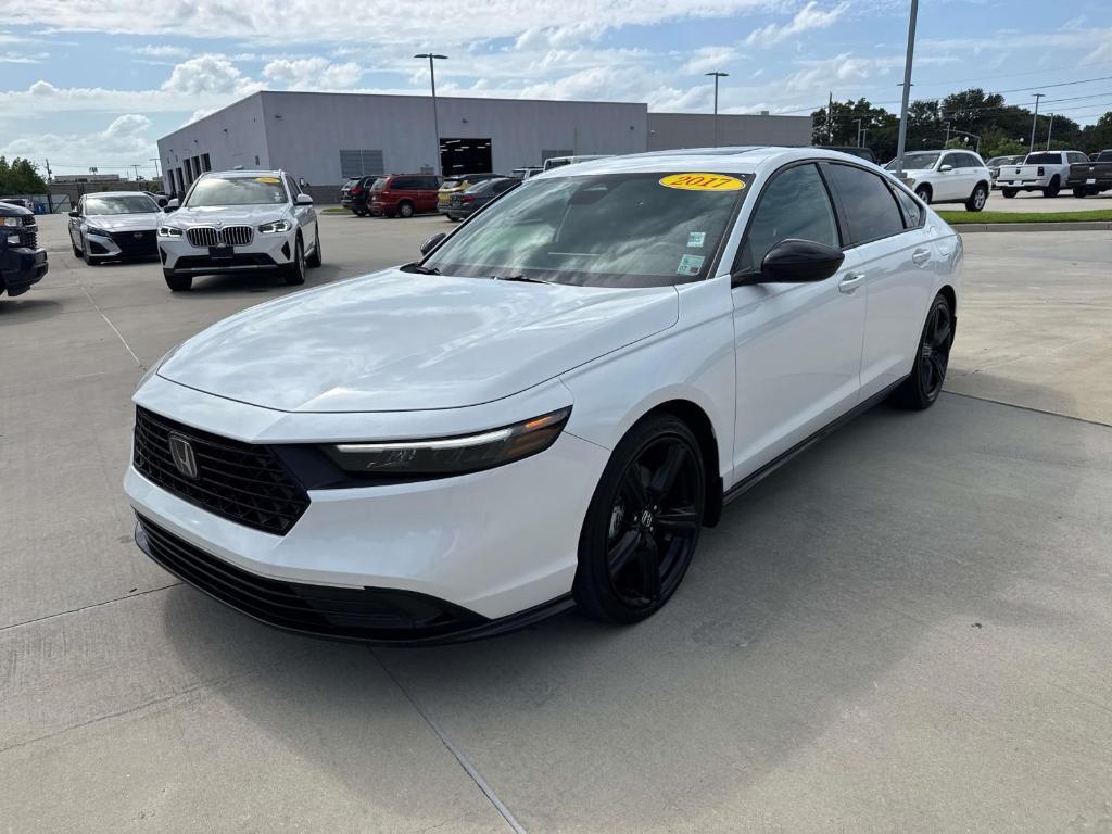 used 2023 Honda Accord Hybrid car, priced at $30,988