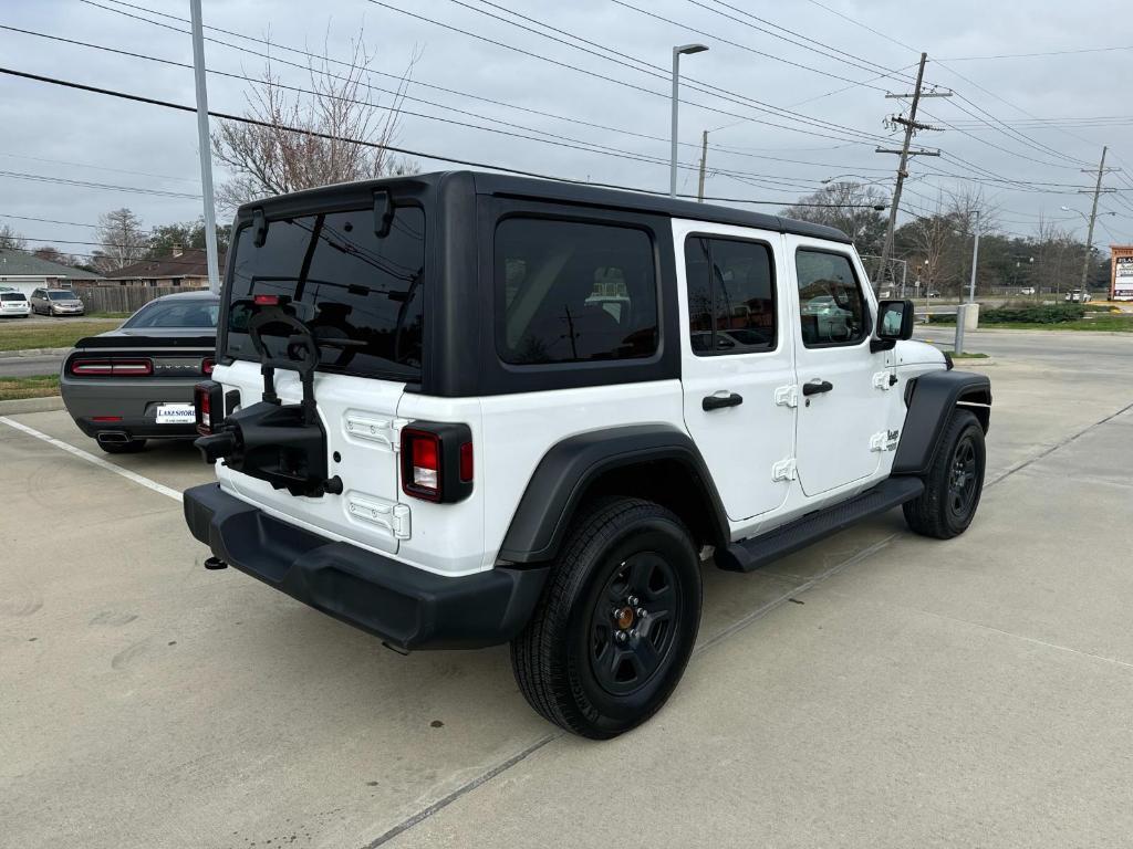used 2021 Jeep Wrangler Unlimited car, priced at $25,869