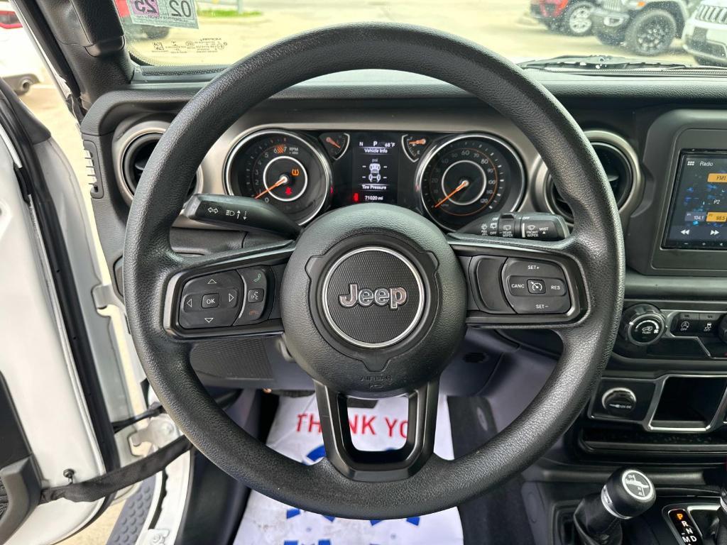 used 2021 Jeep Wrangler Unlimited car, priced at $25,869