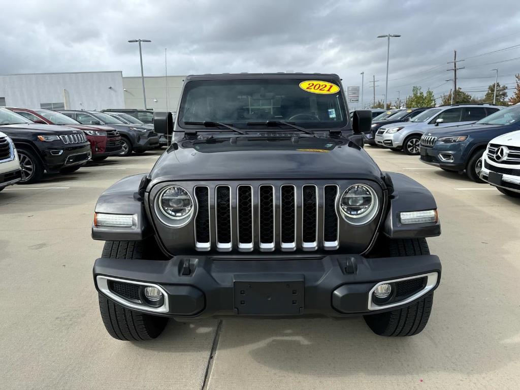 used 2021 Jeep Wrangler Unlimited 4xe car, priced at $34,443