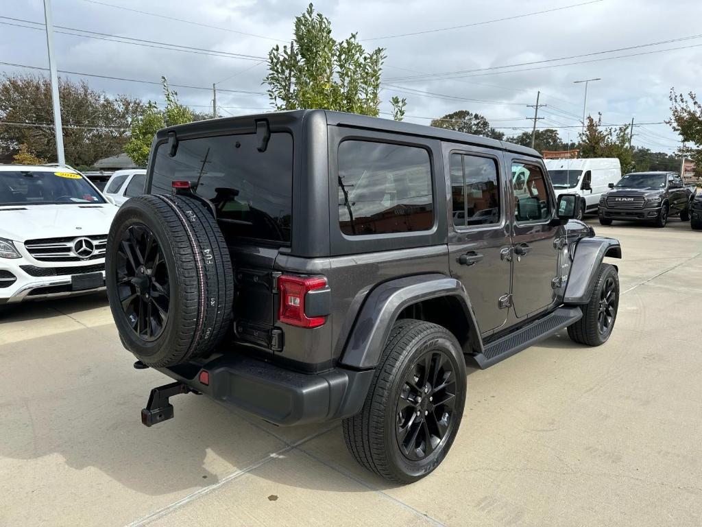 used 2021 Jeep Wrangler Unlimited 4xe car, priced at $34,443