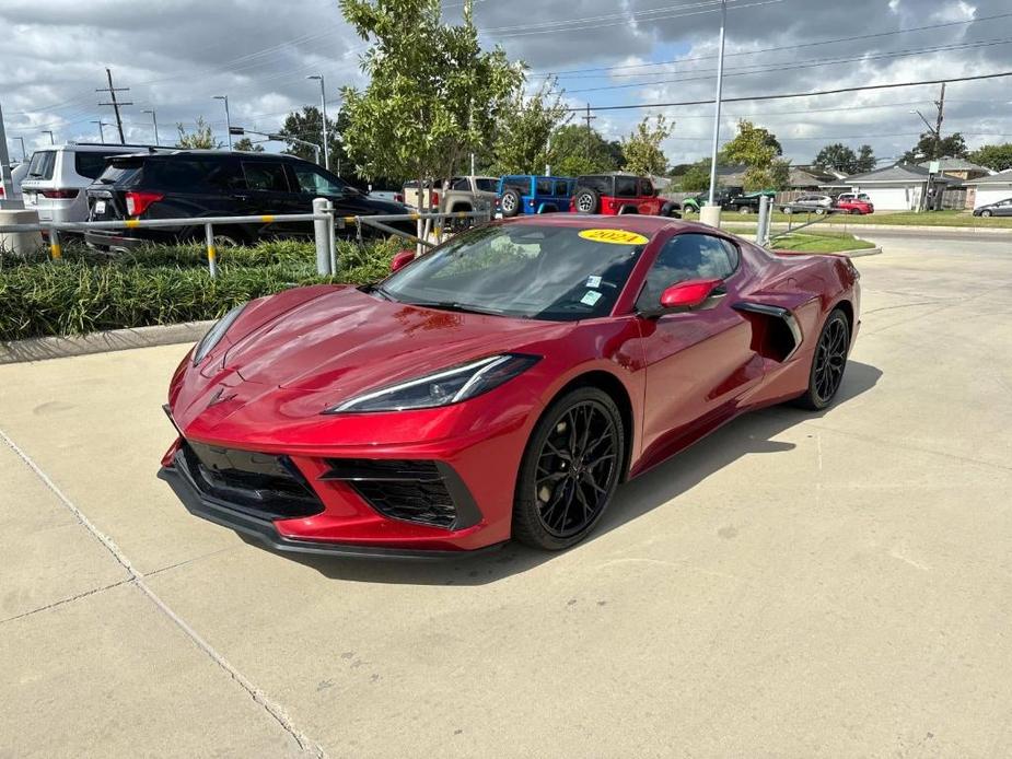 used 2024 Chevrolet Corvette car, priced at $71,842