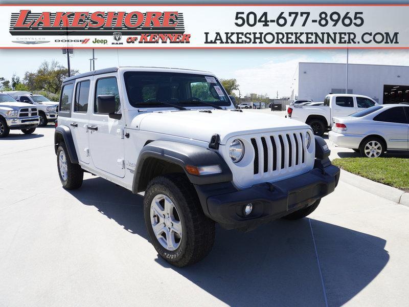 used 2020 Jeep Wrangler Unlimited car, priced at $31,432