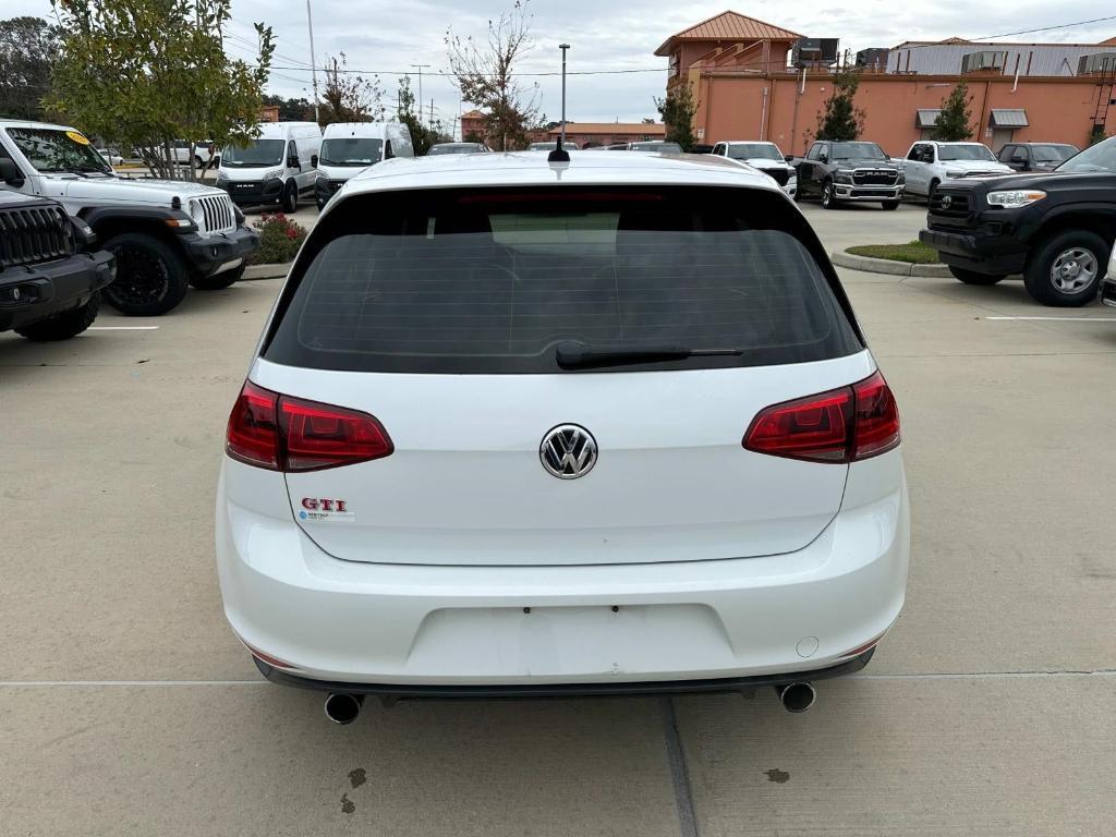 used 2017 Volkswagen Golf GTI car, priced at $19,313