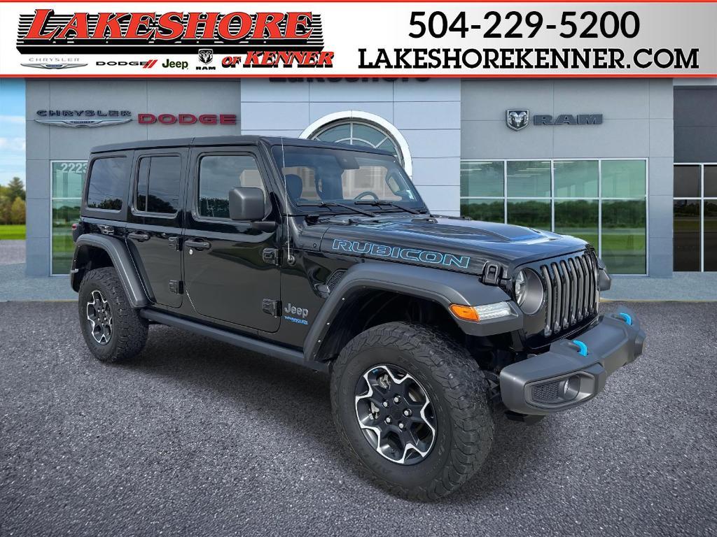 used 2022 Jeep Wrangler Unlimited 4xe car, priced at $35,433