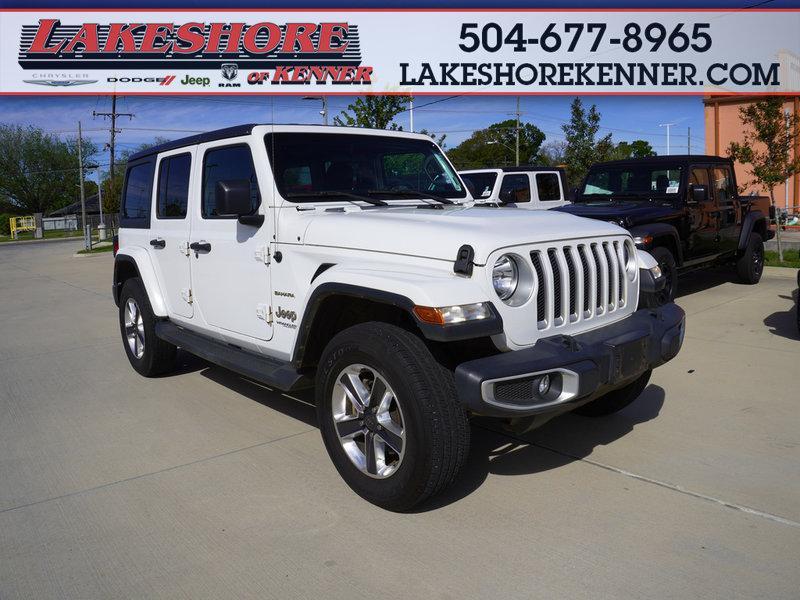 used 2020 Jeep Wrangler Unlimited car, priced at $36,877