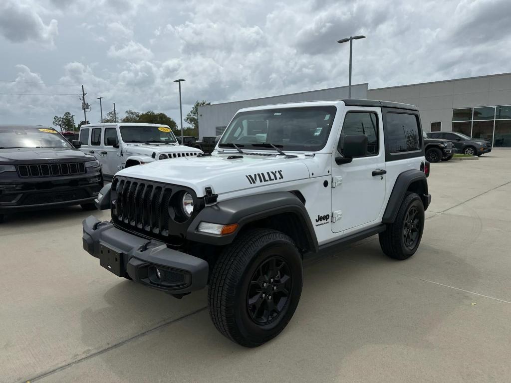 used 2021 Jeep Wrangler car, priced at $19,900