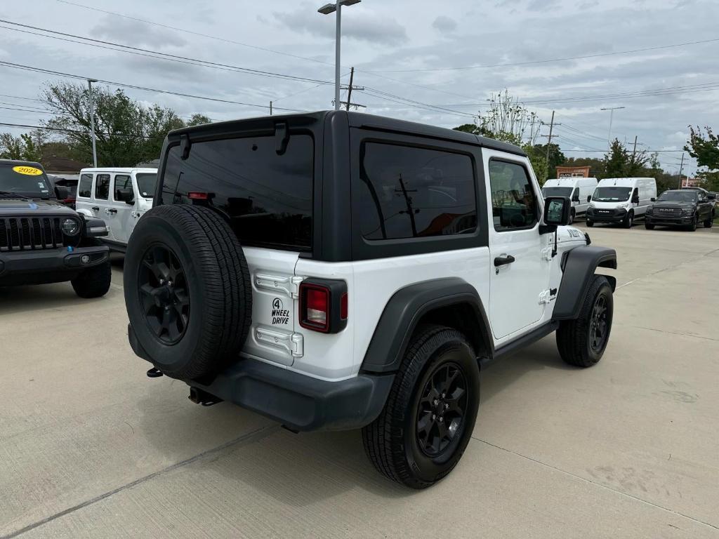 used 2021 Jeep Wrangler car, priced at $19,900