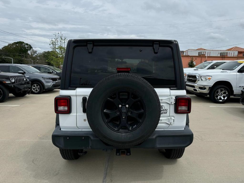 used 2021 Jeep Wrangler car, priced at $19,900