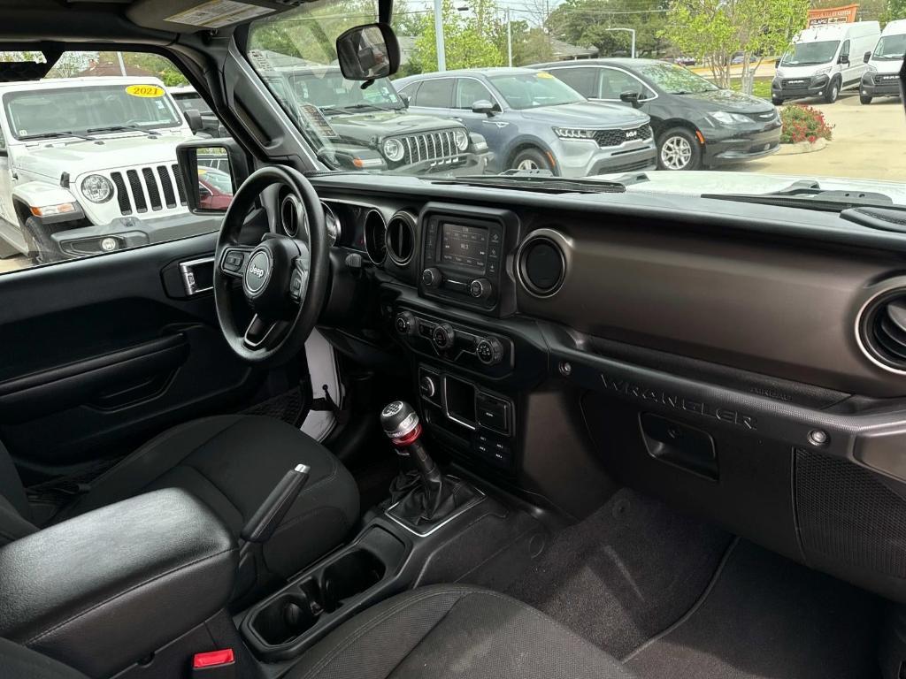 used 2021 Jeep Wrangler car, priced at $19,900