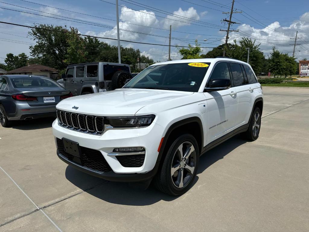 used 2022 Jeep Grand Cherokee 4xe car, priced at $31,492