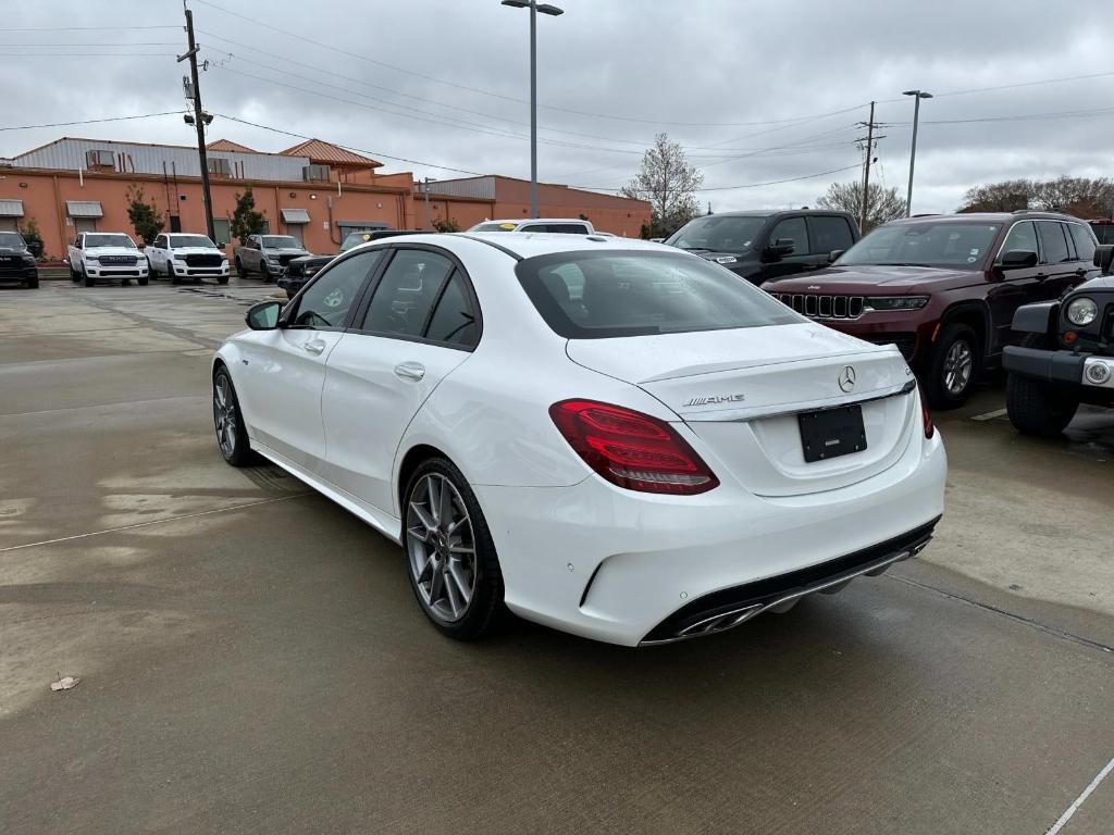 used 2018 Mercedes-Benz AMG C 43 car, priced at $28,958