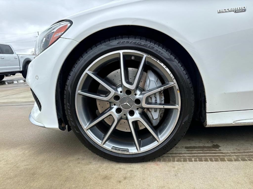 used 2018 Mercedes-Benz AMG C 43 car, priced at $28,958