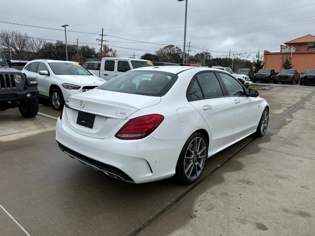 used 2018 Mercedes-Benz AMG C 43 car, priced at $28,958