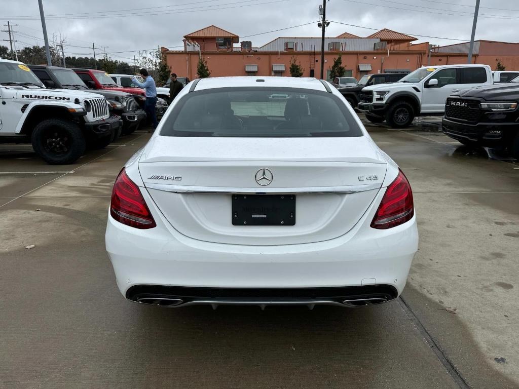 used 2018 Mercedes-Benz AMG C 43 car, priced at $28,958