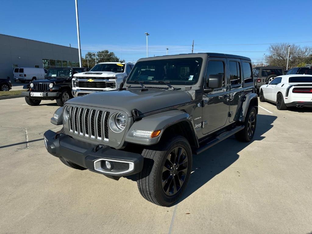 used 2021 Jeep Wrangler Unlimited 4xe car, priced at $35,383