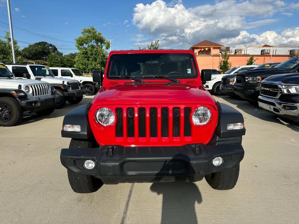 used 2021 Jeep Wrangler Unlimited car, priced at $32,988