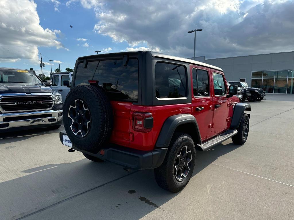 used 2021 Jeep Wrangler Unlimited car, priced at $33,832