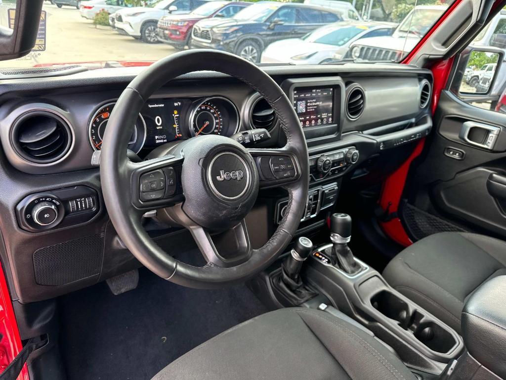 used 2021 Jeep Wrangler Unlimited car, priced at $33,832