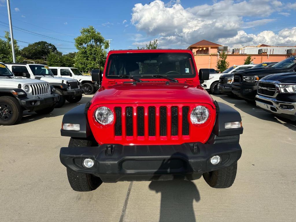 used 2021 Jeep Wrangler Unlimited car, priced at $33,832