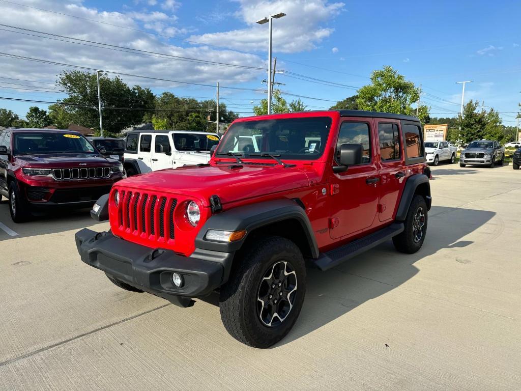 used 2021 Jeep Wrangler Unlimited car, priced at $33,832