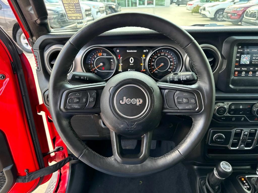 used 2021 Jeep Wrangler Unlimited car, priced at $32,988