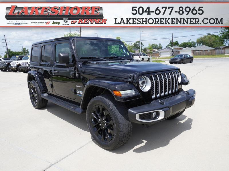 used 2021 Jeep Wrangler Unlimited 4xe car, priced at $40,847