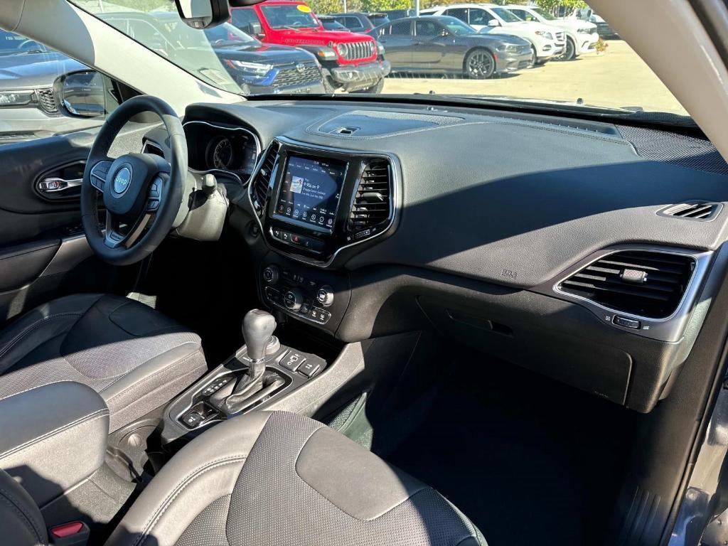 used 2021 Jeep Cherokee car, priced at $24,784