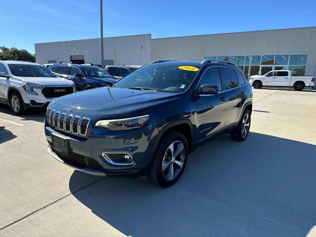 used 2021 Jeep Cherokee car, priced at $24,784