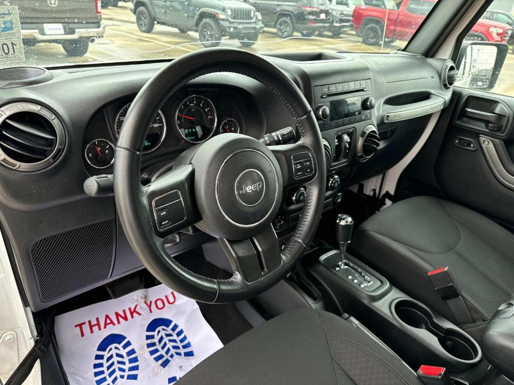 used 2018 Jeep Wrangler JK Unlimited car, priced at $19,853