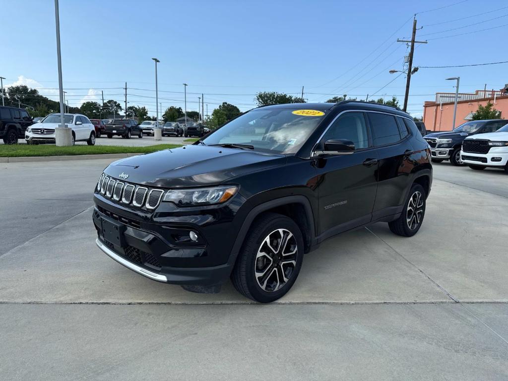 used 2022 Jeep Compass car, priced at $24,892