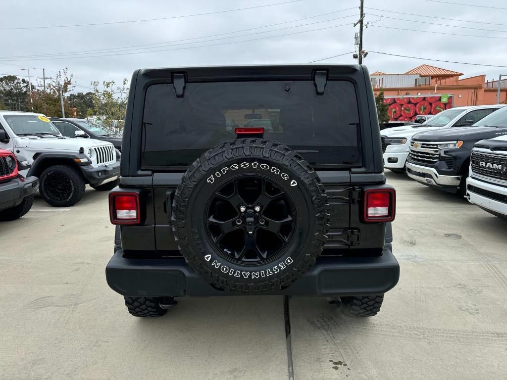 used 2021 Jeep Wrangler Unlimited car, priced at $34,313