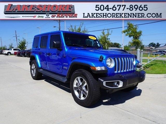 used 2022 Jeep Wrangler Unlimited car, priced at $38,932