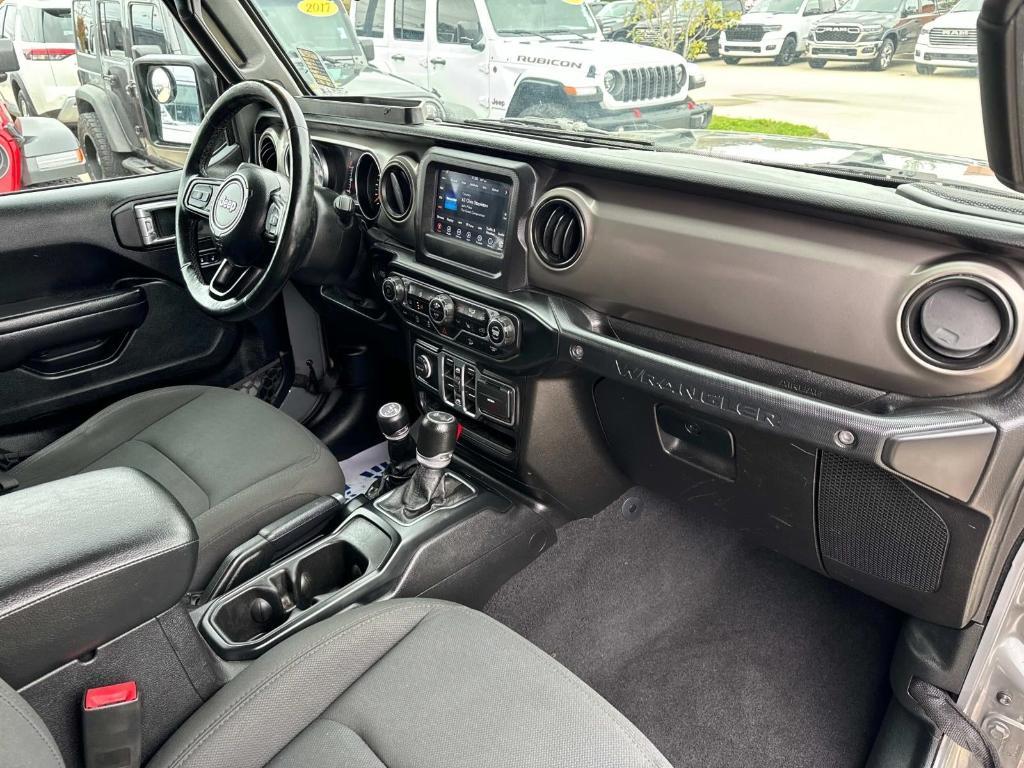 used 2021 Jeep Wrangler Unlimited car, priced at $29,881