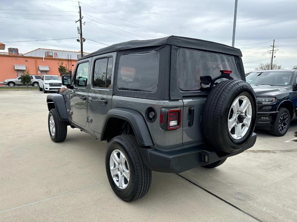 used 2021 Jeep Wrangler Unlimited car, priced at $29,881