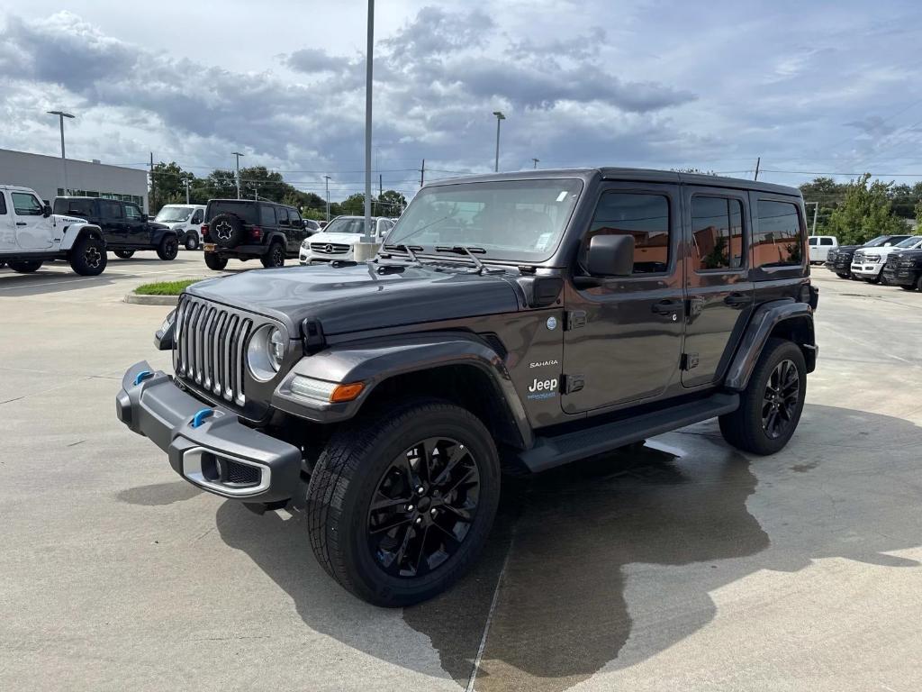 used 2022 Jeep Wrangler Unlimited 4xe car, priced at $32,989