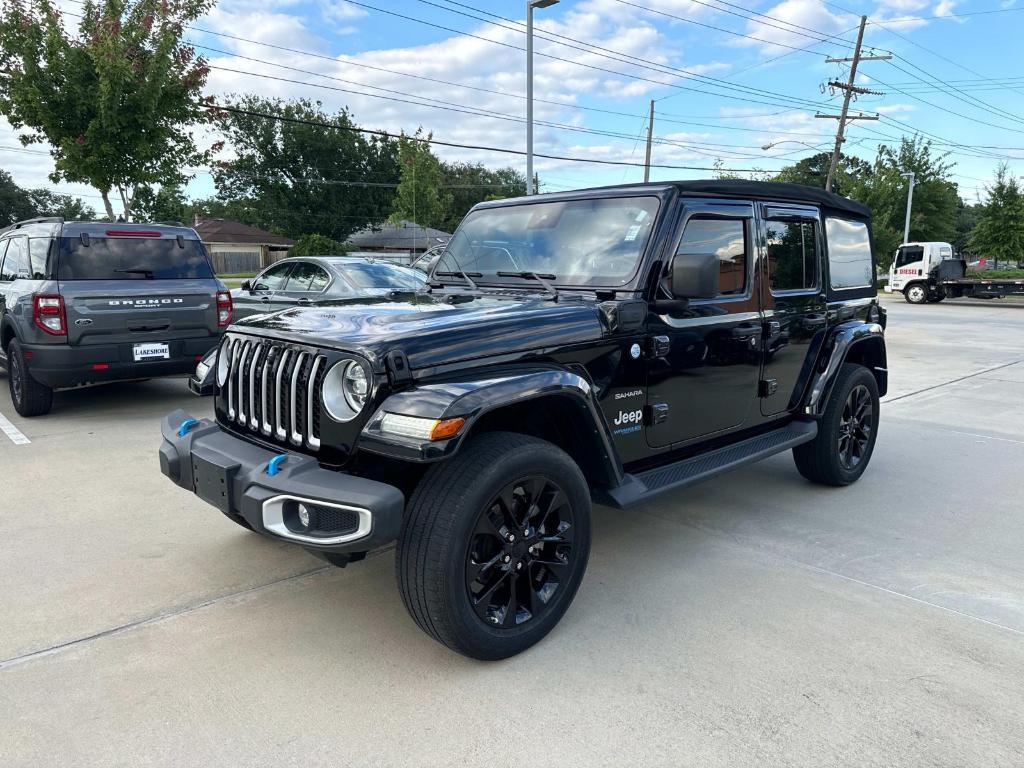 used 2022 Jeep Wrangler Unlimited 4xe car, priced at $33,954