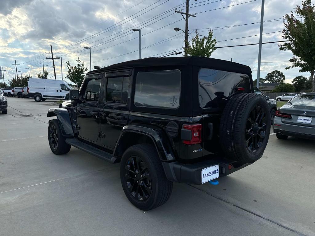 used 2022 Jeep Wrangler Unlimited 4xe car, priced at $33,954