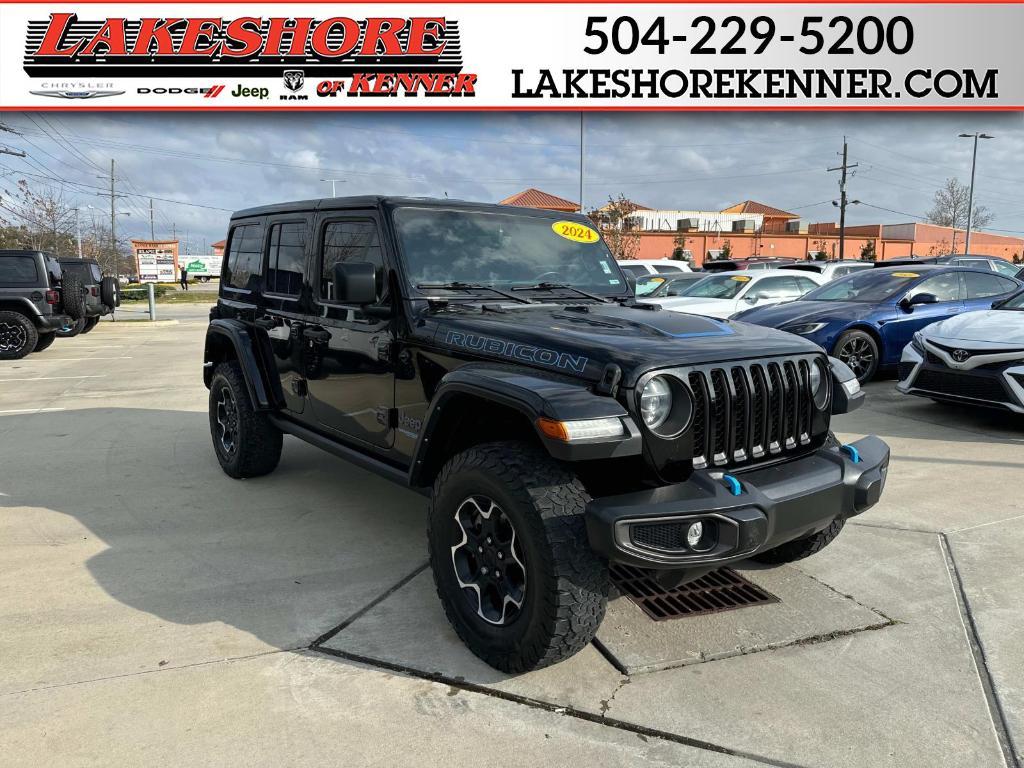 used 2022 Jeep Wrangler Unlimited 4xe car, priced at $31,977