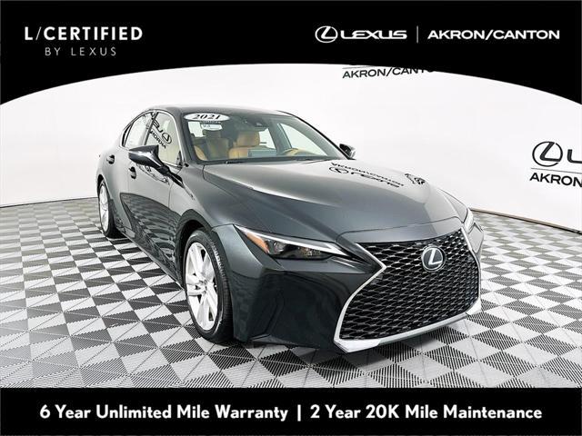 used 2021 Lexus IS 300 car, priced at $31,490