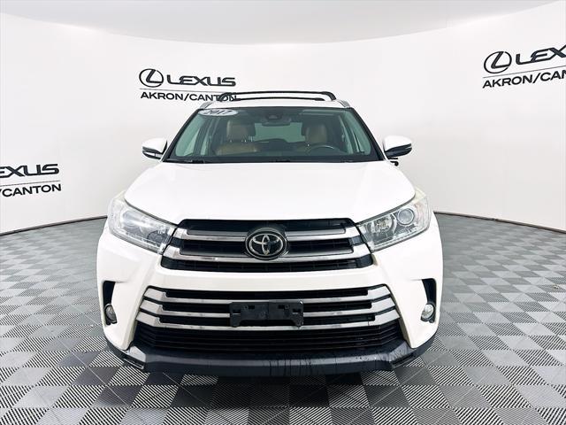 used 2017 Toyota Highlander car, priced at $20,285
